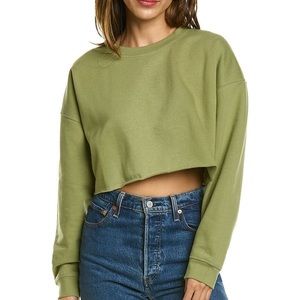 WeWoreWhat Cropped Sweatshirt